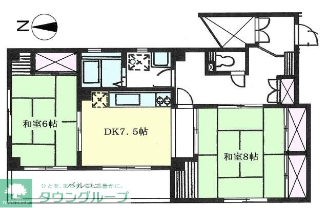 パークヒルズ大泉の物件間取画像