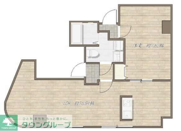 第2荒野ビルの物件間取画像