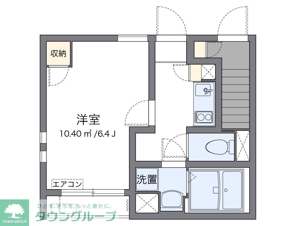 クレイノウエストコートの物件間取画像