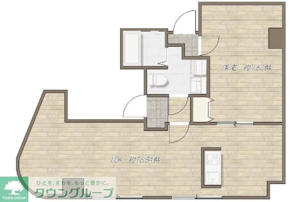 第2荒野ビルの物件間取画像