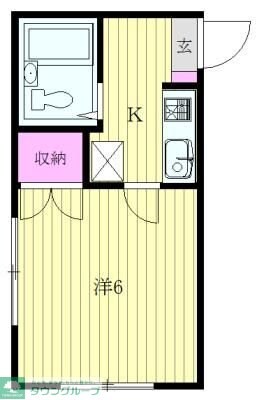 グラース久米川の物件間取画像