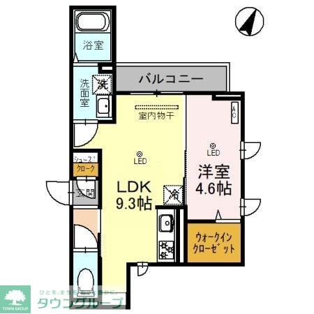 D-Sereno西所沢の物件間取画像