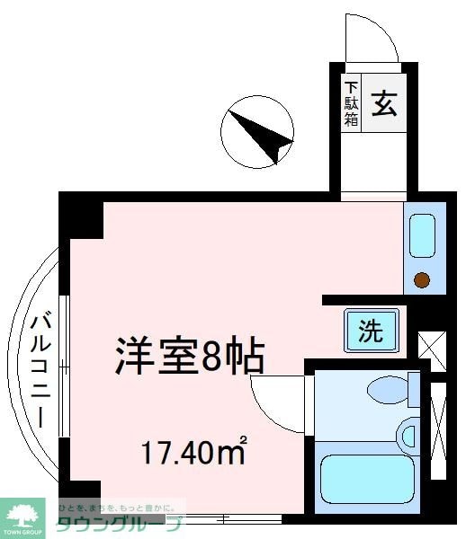 リベラル狭山の物件間取画像