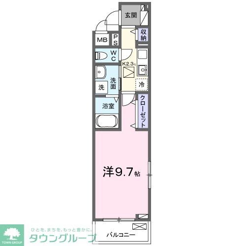 ヴィラ　かすみの物件間取画像