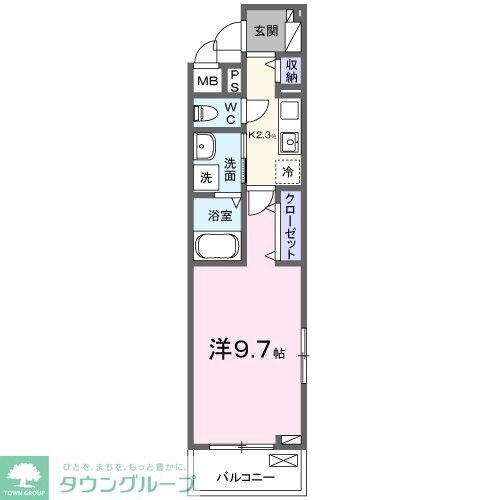 ヴィラ　かすみの物件間取画像