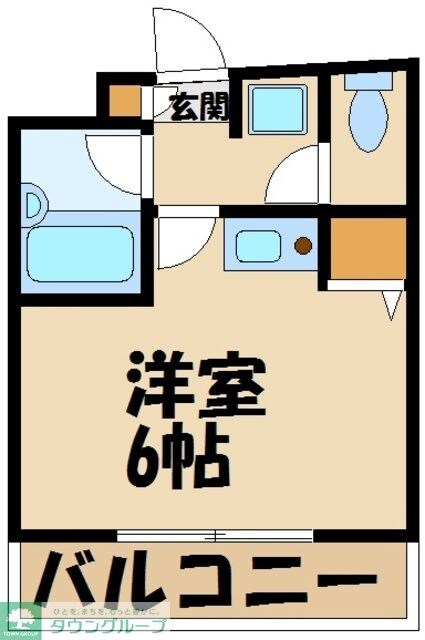 物件間取画像