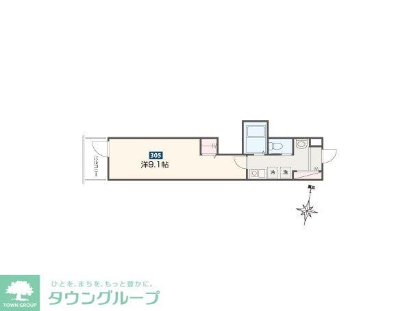 クラブレジデンス東青梅の物件間取画像