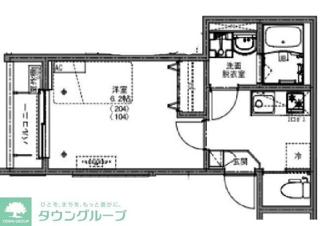 KEIAI RESIDENCE 西所沢の物件間取画像