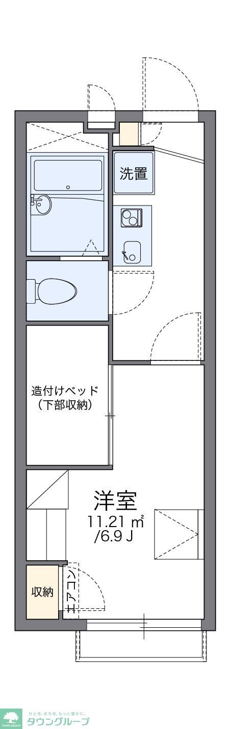 物件間取画像