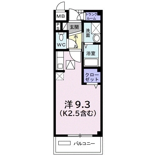 エンピエッサ東大和の物件間取画像