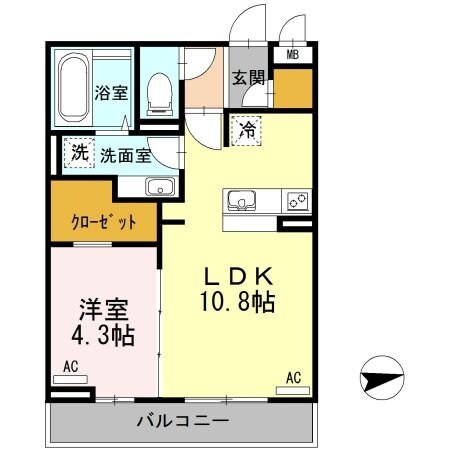 花水木の物件間取画像