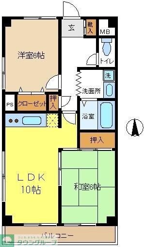 ソリドール・立川の物件間取画像