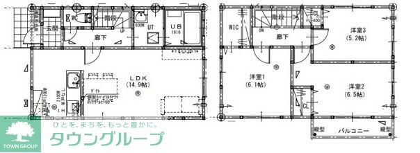 グランソフィア立川市一番町の物件間取画像