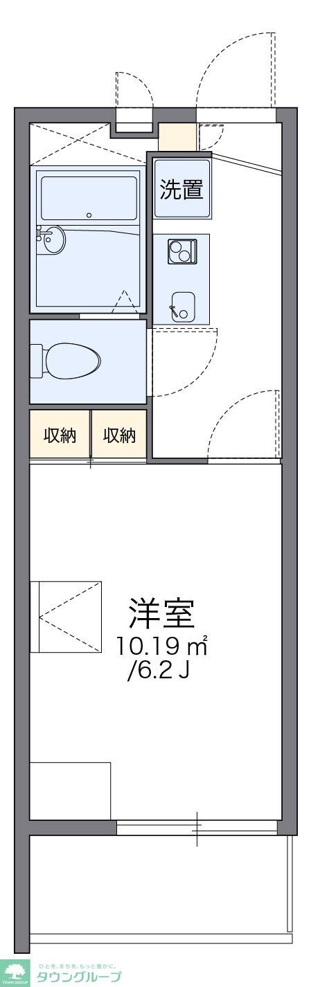 レオパレスＩＴの物件間取画像