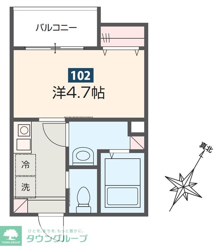 MELDIA小川の物件間取画像