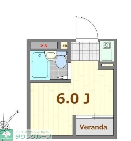 オーク・ビルの物件間取画像