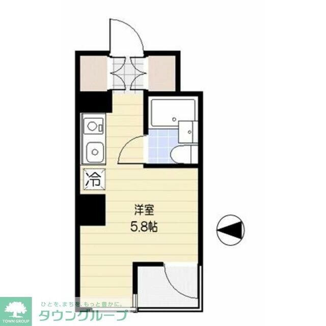 国分寺シティハイツの物件間取画像