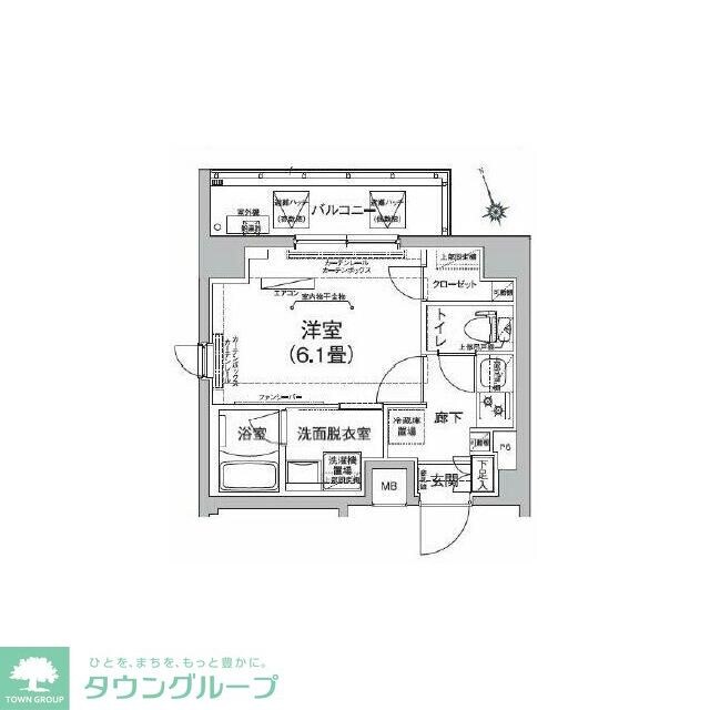 ルフレイム―ブル立川の物件間取画像