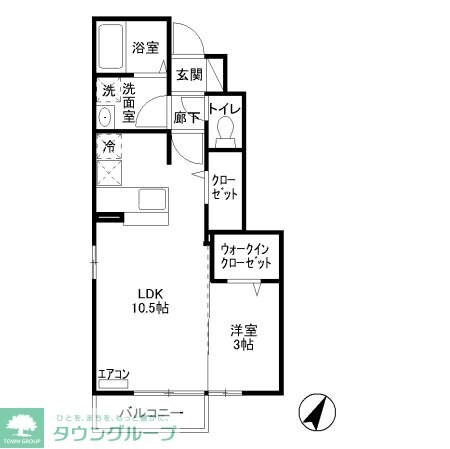 プリームスＣの物件間取画像