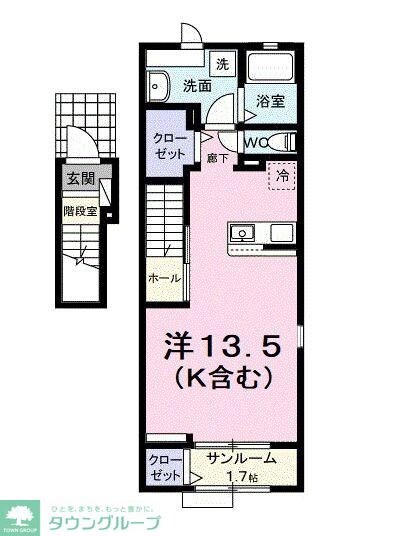 パフュームIの物件間取画像