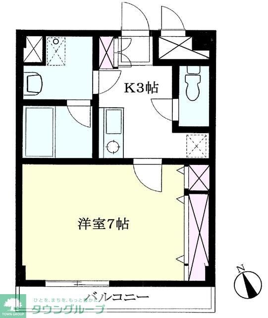 第七森田ビルの物件間取画像