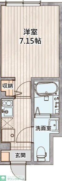 Agrande　Tachikawa（エイグラン立川）の物件間取画像