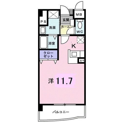 ベラルデの物件間取画像