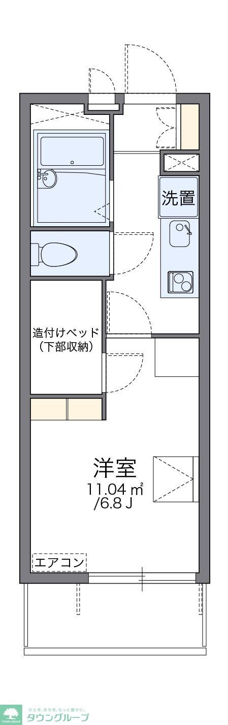 レオパレスＴ＆Ｙの物件間取画像