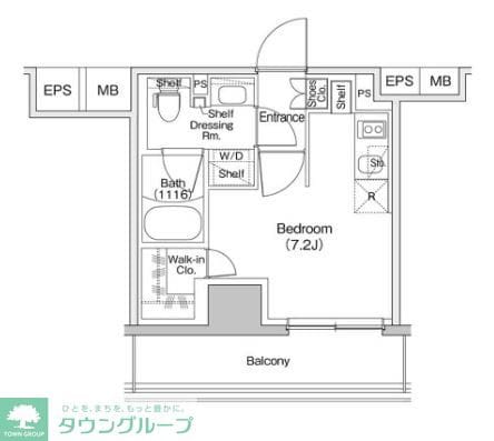 ザ・パークハビオ川口の物件間取画像