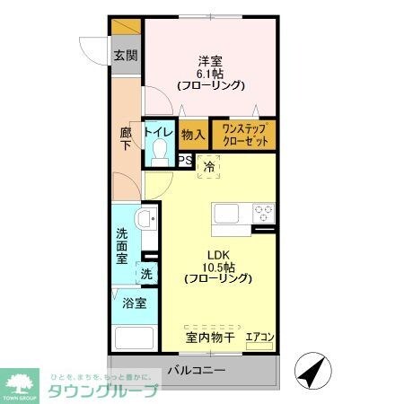 アルシオン有明の物件間取画像