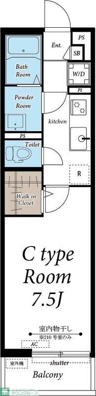 グレイス桶川の物件間取画像