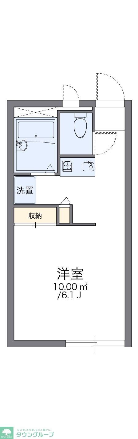 レオパレスルミエールの物件間取画像