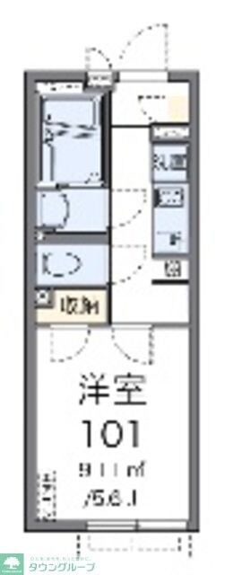 クレイノカサ　リリオ３の物件間取画像