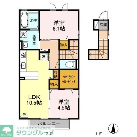 オルキス　Ｇの物件間取画像