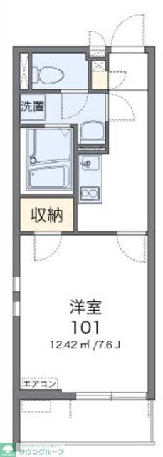 クレイノアミスターの物件間取画像
