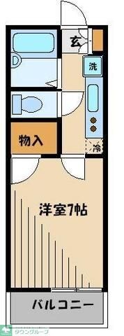 レオパレスサンライズの物件間取画像