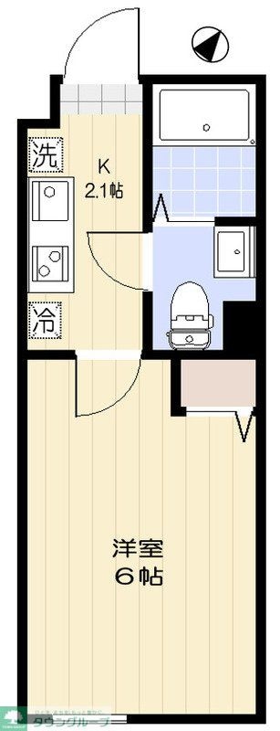 エクセラン南浦和の物件間取画像