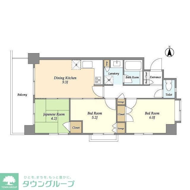 ＬａＳａｎｔｅ浦和常盤公園の物件間取画像