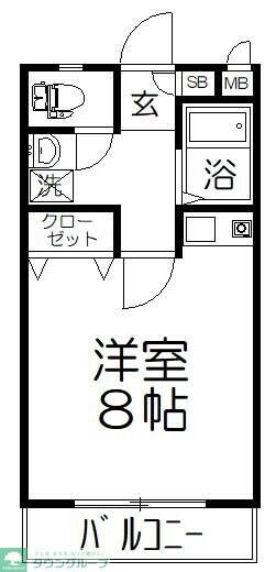 物件間取画像