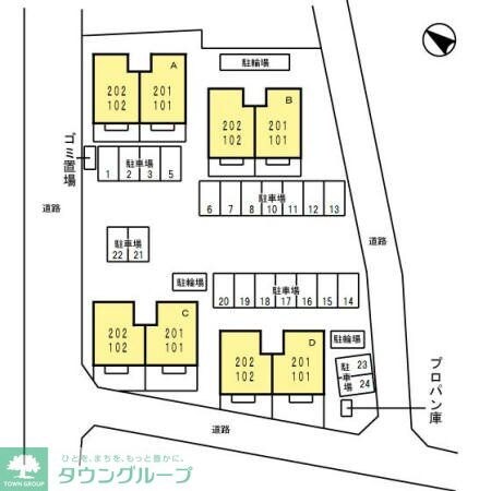 ヴューテラス　Ｂの物件内観写真