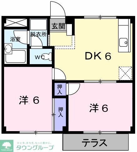 シティハイツ梅田の物件間取画像