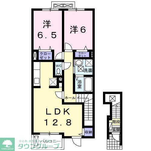 リベルテIIの物件間取画像