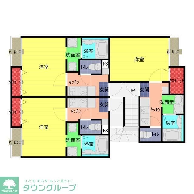 ヴィラート川口三ツ和の物件間取画像