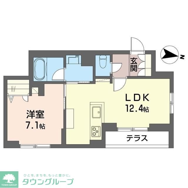 ドエルアーバンIの物件間取画像