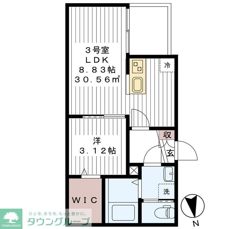 ボヌール南流山の物件間取画像