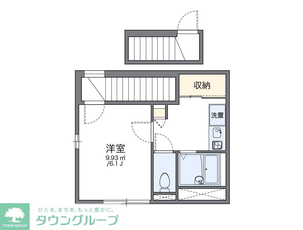 レオパレス扇の物件間取画像