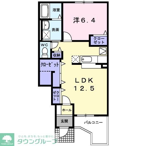 パルピタンの物件間取画像