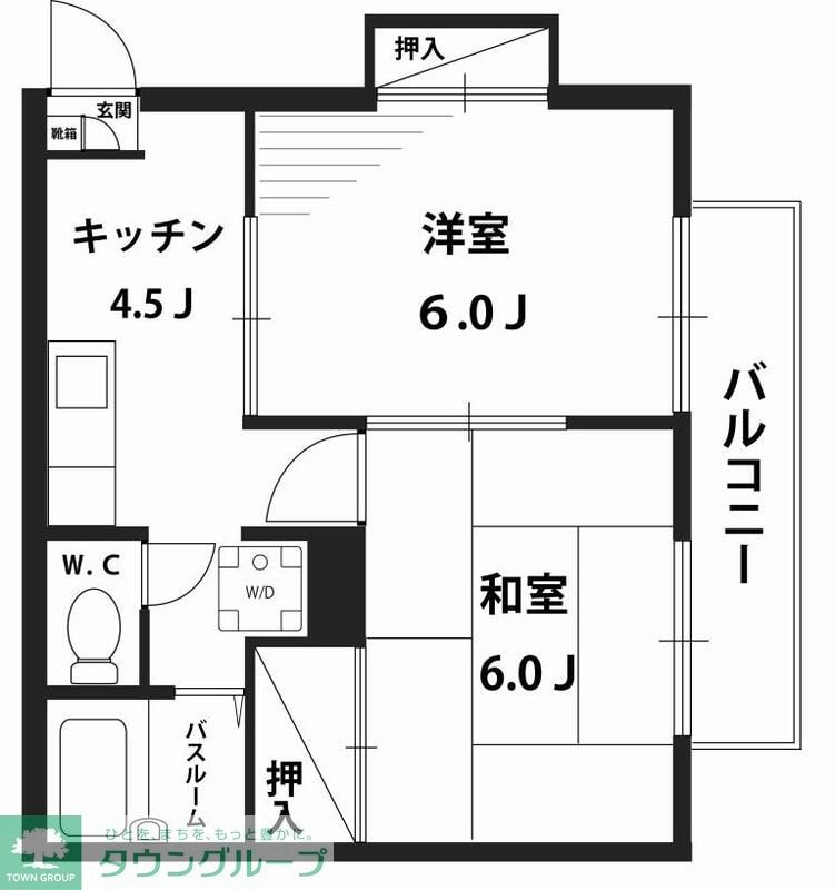 ABタウンパレスの物件間取画像