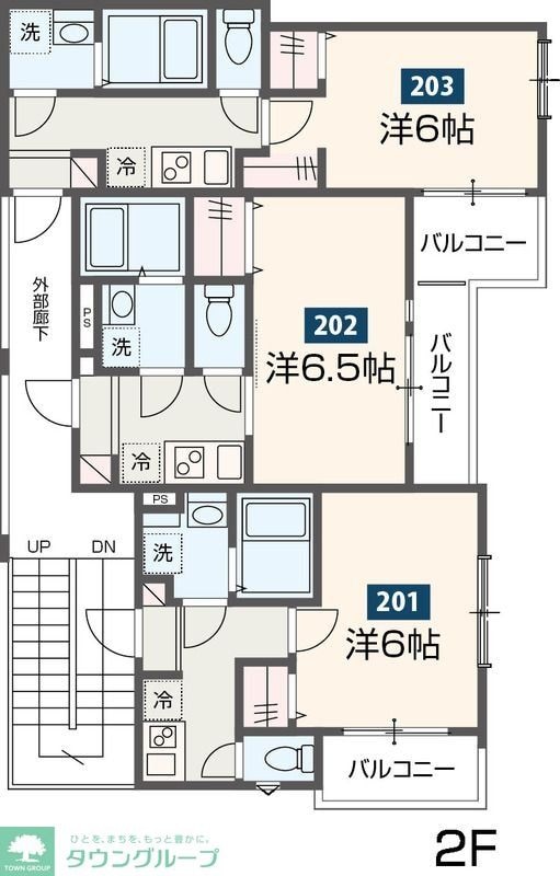 MELDIA武里IIIの物件間取画像