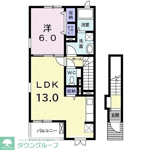 グラース・アビタシオンIIの物件間取画像